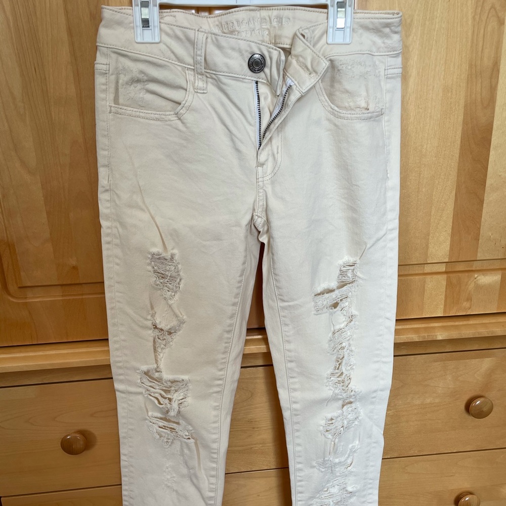 American Eagle Ripped skinny jeans